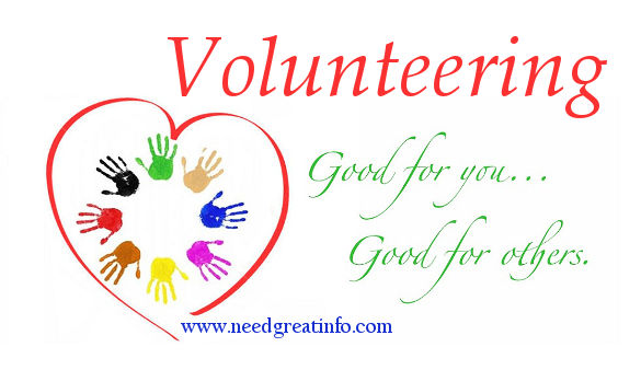 Volunteering is good for you and good for others.